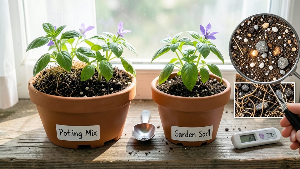 Potting Mix Soil Difference: Loose vs Dense for Plant Health Explained