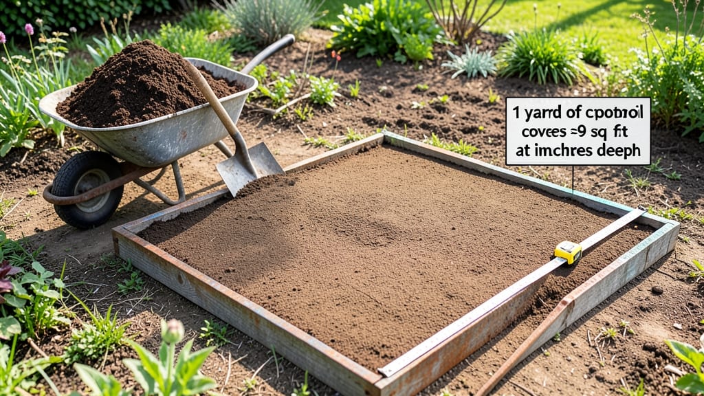 How Many Square Feet Does a Yard of Topsoil Cover: Exact Math for Landscaping Projects