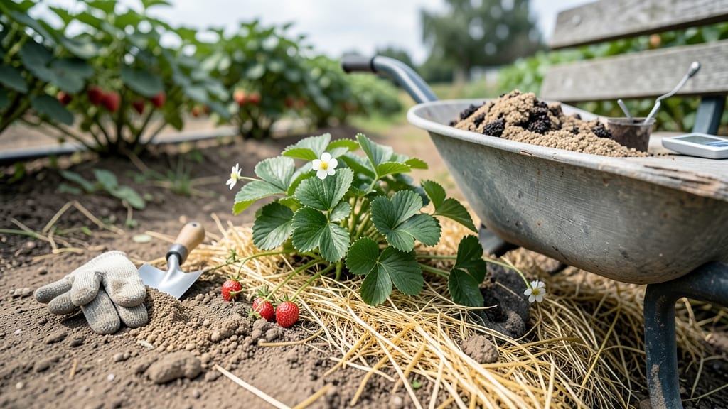 Why Sandy Loam Soil Boosts Strawberry Yields: Key Texture and Drainage Insights