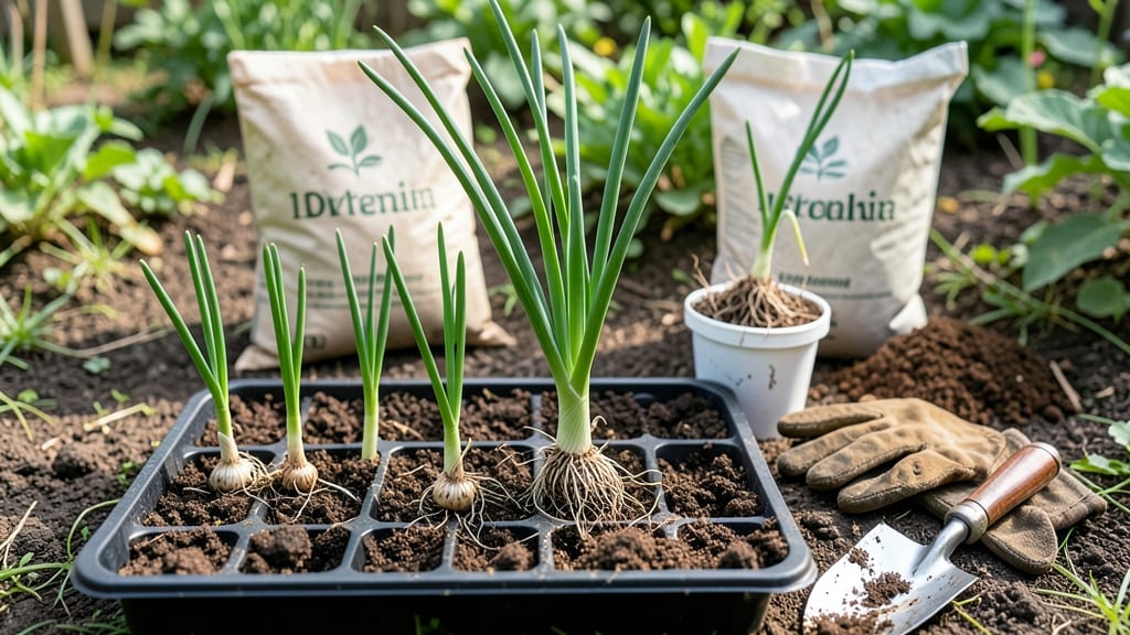 Potting Soil For Green Onions: Fast-Germinating Loam for Lush Harvests