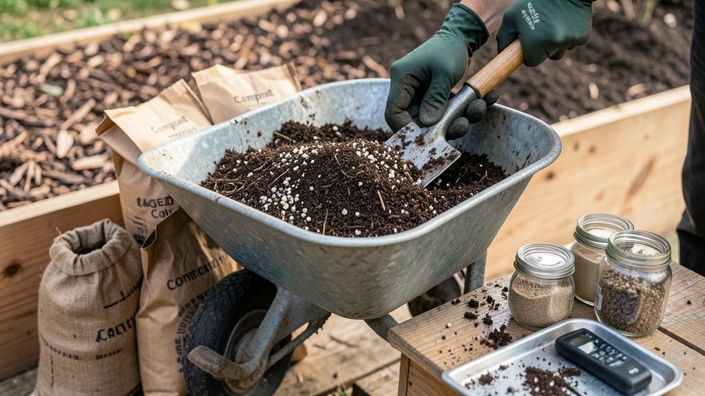 Soil Mixture for Vegetable Garden: Loam vs Compost Ratios and Plant-Specific Blends