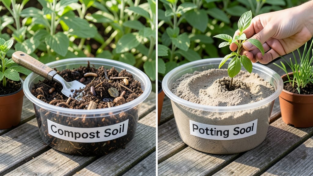 Compost Soil vs Potting Soil: The Ultimate Guide for Plant Health