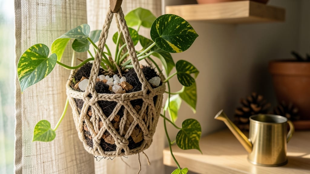 Soil For Hanging Plants: Lightweight Airy Mix for Thriving Roots