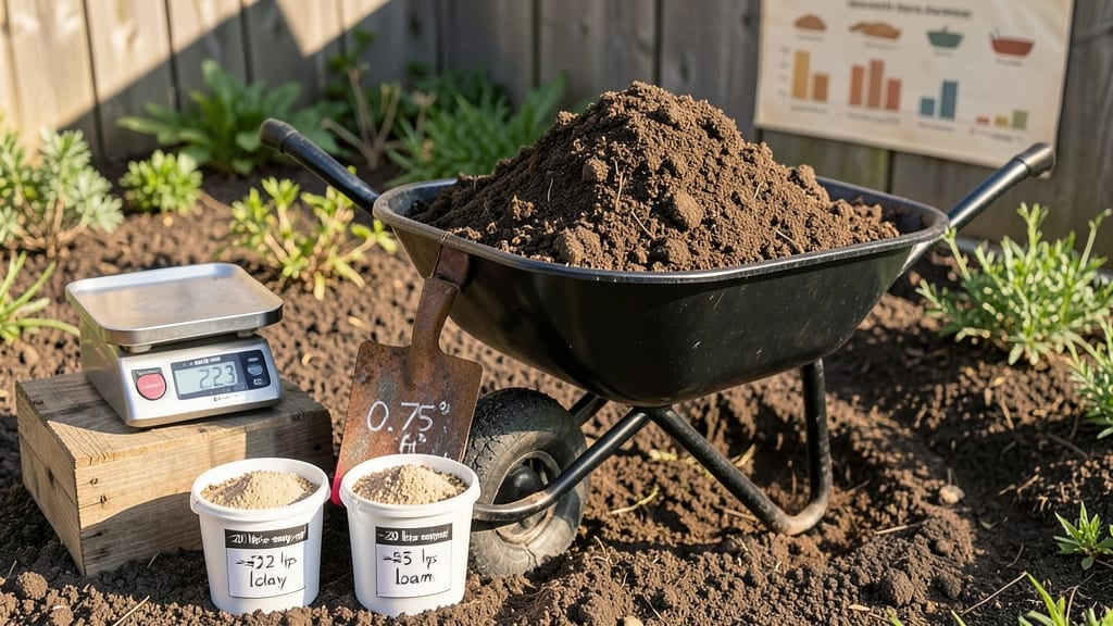How Much Does 0.75 Cubic Feet of Soil Weigh: Density Ranges by Type and Moisture