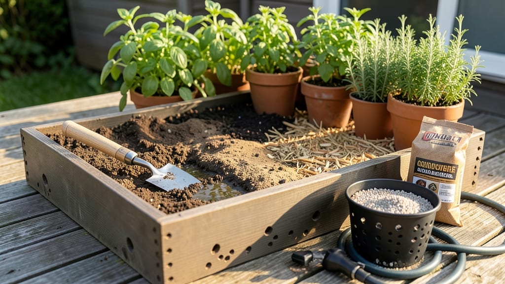 How to Improve Soil Drainage: Sand-Perlite Mix for Root-Friendly Looseness