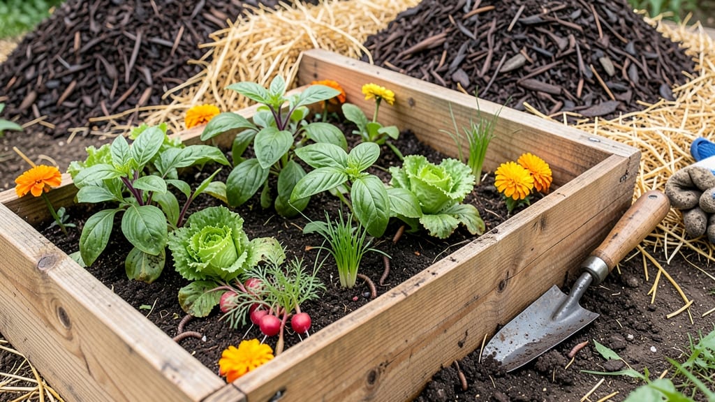 Organic Soil for Garden Beds: Blueberry-Bred Loam for Acid-Loving Plants
