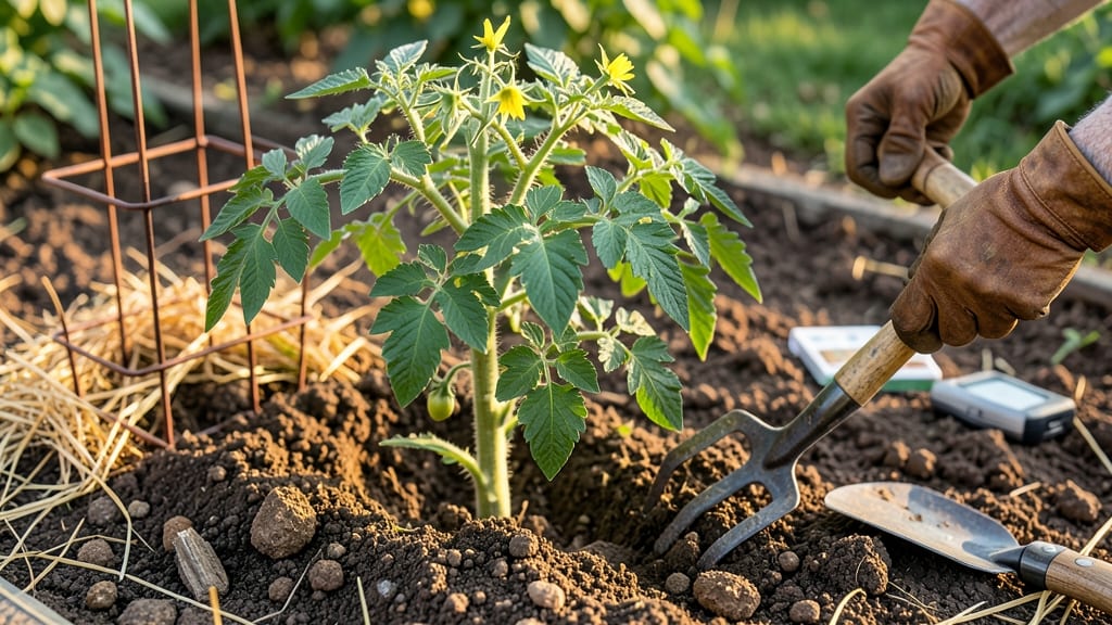 Tomatoes Soil Preparation: Loose, Aerated Mix for Root Expansion