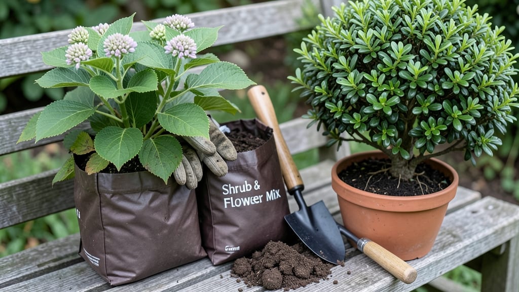 Potting Soil for Shrubs: Acidic Loam Blend for Vibrant Blooms and Root Health