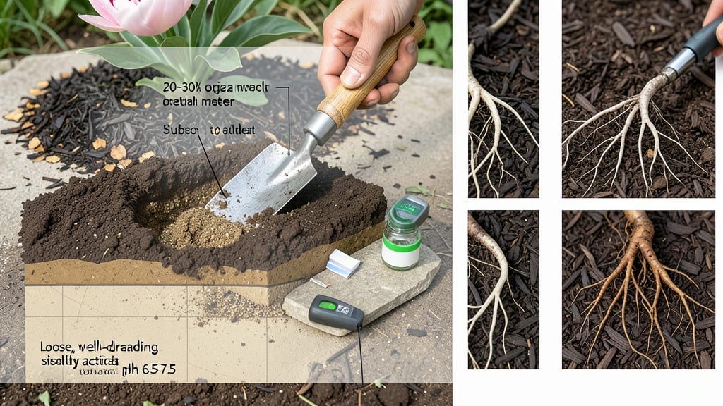 Peony Soil Requirements: Well-Draining Acidic Loam for Lush Blooms