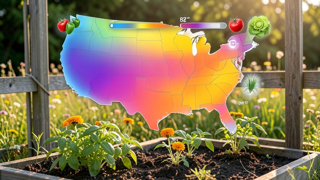 Soil Temperature Map By Zip Code: Planting Zones Decoded for Perfect Timing