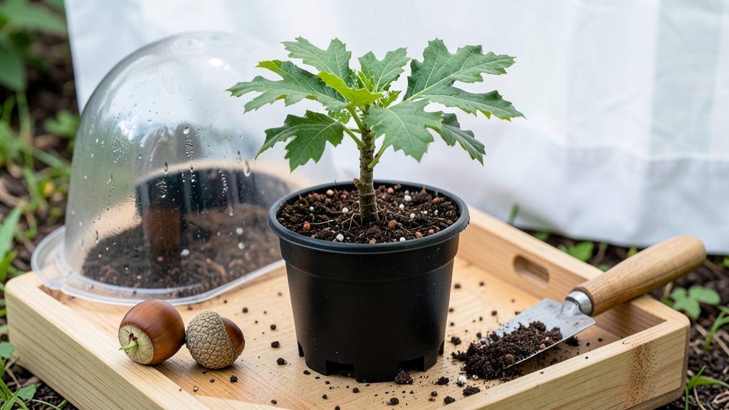 Potting Soil for Acorns: Lightweight Loam for Fast Germination Success