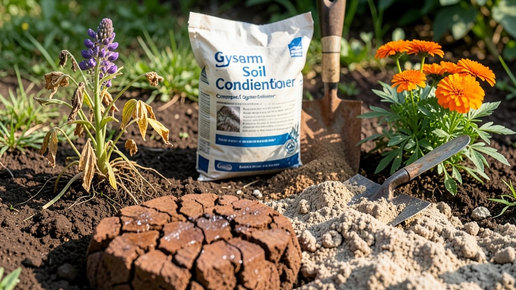 Soil Conditioner for Clay Soil: Loosens Compacted Earth for Better Root Growth