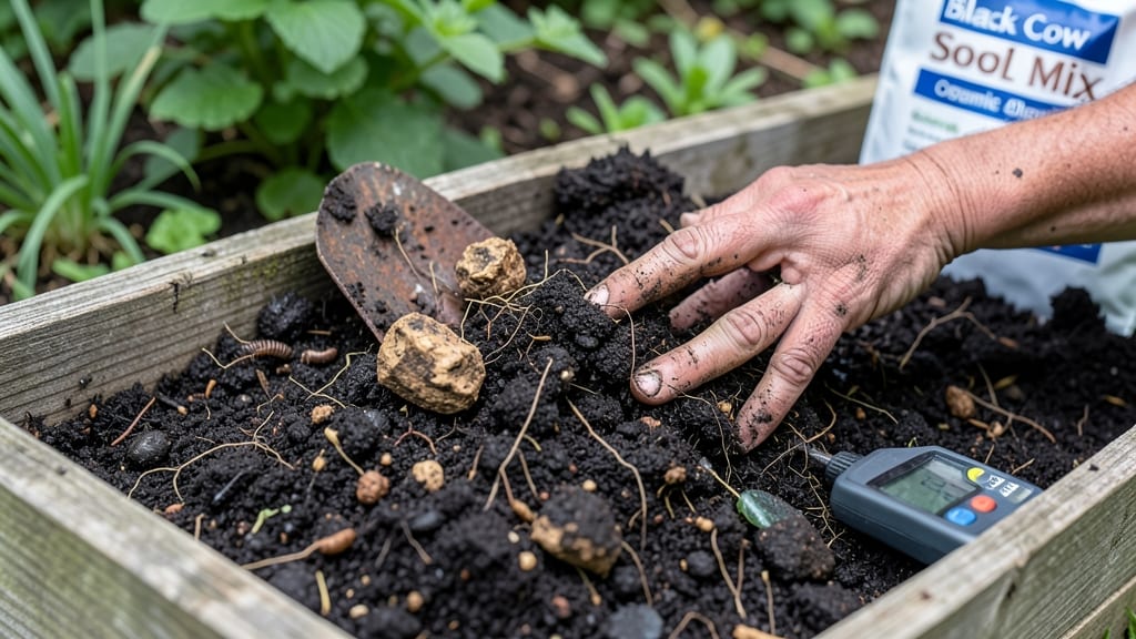 Black Cow Soil Mix Recipe: Acidic Loam for Blueberry Bounty & Root Growth