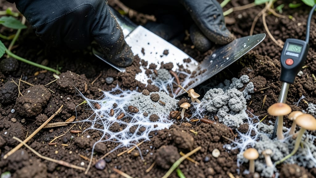 Brown Soil Fungus: Neem Oil Treatment for Fungal Eradication