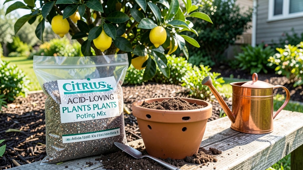 Potting Soil for Citrus Trees: Acidic Loam That Prevents Root Rot