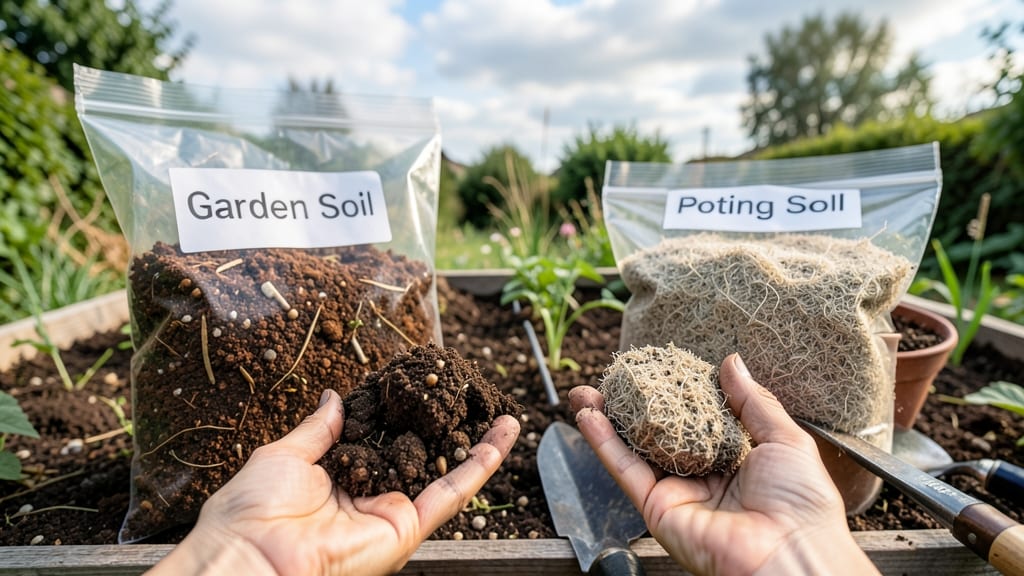 Is Garden Soil the Same As Potting Soil: Key Differences for Plant Health