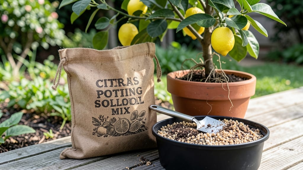 Citrus Potting Soil Mix: Fast-Draining Blend for Acid-Loving Plants