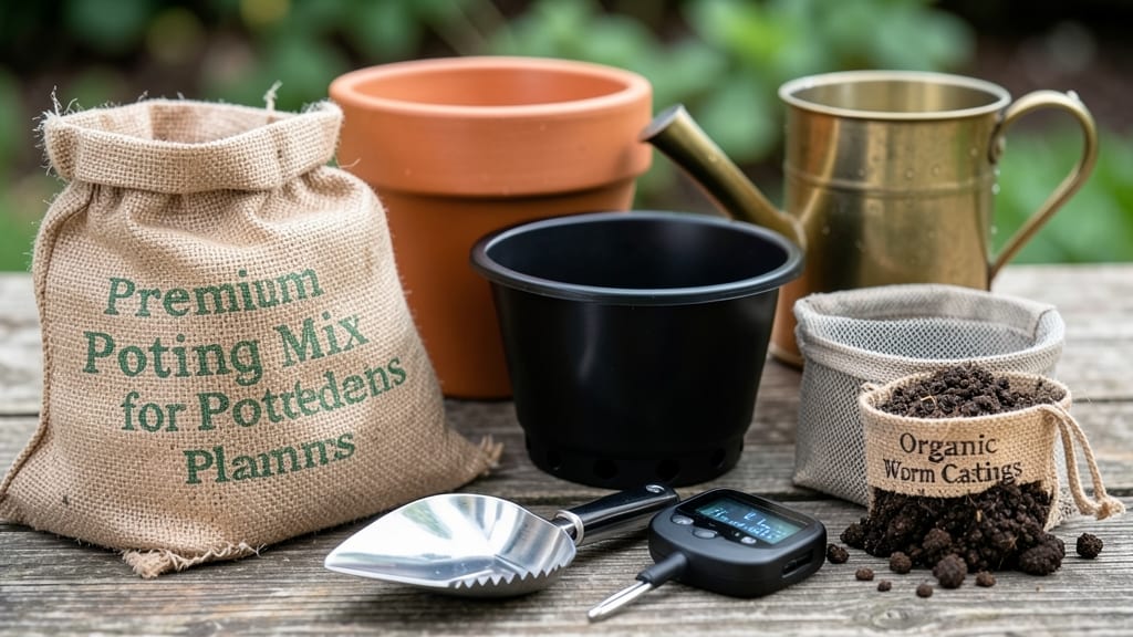Garden Soil for Potted Plants: Lightweight Loam With Perfect Drainage