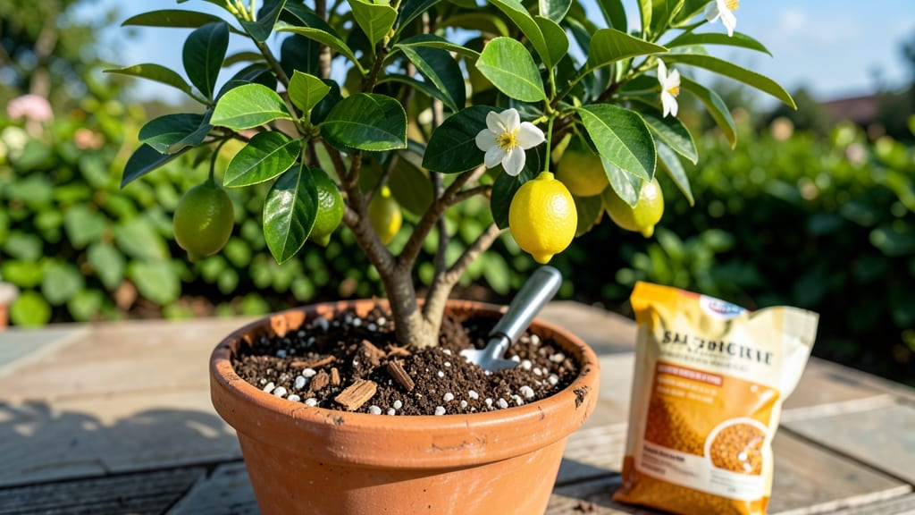 Citrus Tree Potting Soil Mix: Fast-Draining Blend for Thriving Acid-Loving Roots
