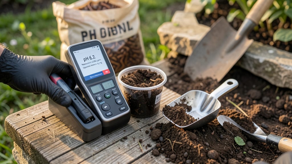 Soil Testing for Agriculture: Precision pH and Nutrient Analysis in 3 Steps