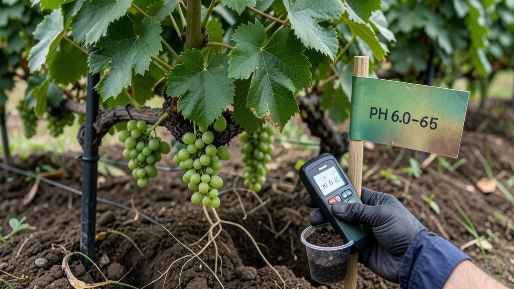 Soil pH for Grape Vines: Acidic Range Secrets for Thriving Harvests